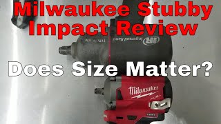 Milwaukee M12 Fuel 38 Stubby Impact Review and Demo [upl. by Anirb]