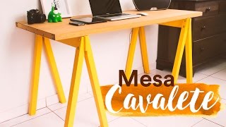 DIY  MESA CAVALETE [upl. by Eniretac841]