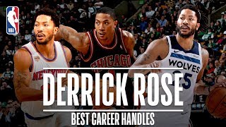 Derrick Rose Career Handles amp Crossovers Highlights [upl. by Nocam383]