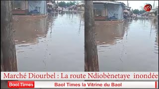 Marché Diourbel inondé [upl. by Cynde]