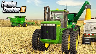 IOWA CORN HARVEST 220 BUSHEL CORN ROLEPLAY  FARMING SIMULATOR 2019 [upl. by Rye]