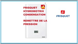 Comment remettre de la pression dans votre chaudière Frisquet Prestige condensation Visio [upl. by Conrado]