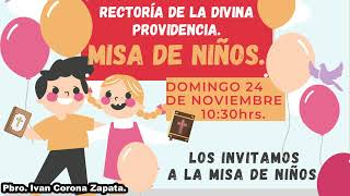 SAGRADA EUCARISTÍA LUNES 18 de Noviembre de 2024 1830 hrs [upl. by Osher]