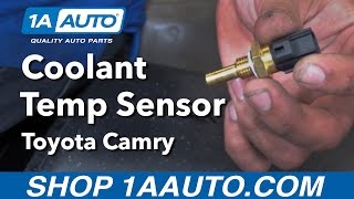 How to Replace Coolant Temperature Sensor 9204 Toyota Camry [upl. by Monika]