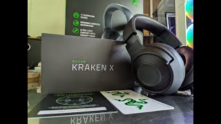 Razer Kraken X  Unboxing  Tutorial for 71 Surround Sound [upl. by Atnicaj838]