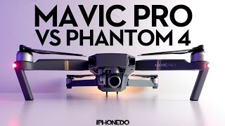 DJI Mavic Pro — Complete Comparison to Phantom 4 — In Depth Review Part 23 4K [upl. by Silvano]