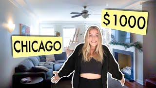 What 1000 A Month Gets You In Chicago Apartment Tour [upl. by Kinney613]