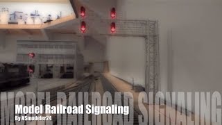 Model Railroad Signaling A How To Video  Part 1 The Basics [upl. by Zul]