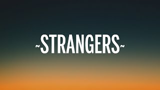 Kenya Grace  Strangers Lyrics [upl. by Aerdnaz]