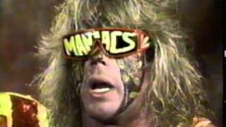 WWF WWE ultimate maniacs warrior macho man randy savage no sleep no foodmpg [upl. by Alywt]