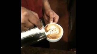 How to make a Flat White  Costa Coffee Hempstead Valley Shopping Centre [upl. by Alekahs]