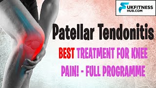 Patellar Tendonitis Stretches Exercises and Progressive Loading  Rehabilitation amp Treatment Plan [upl. by Aikrahs]