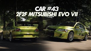 Car 43 The 2 Fast 2 Furious Lancer Evolution VII  HALCYON 4K [upl. by Hartmunn]