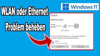 WLAN oder Ethernet verfügt über keine gültige IP Konfiguration Fehler beheben in Windows 11 [upl. by Treblah]