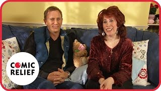 Daniel Craig and Elaine Figgis  Comic Relief [upl. by Alyat740]