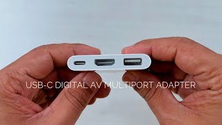 USBC Digital AV Multiport Adapter [upl. by Profant222]