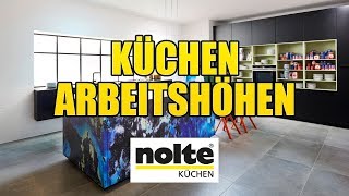 Nolte Küchen  Arbeitshöhen [upl. by Dacie353]