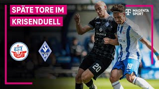 FC Hansa Rostock  SV Waldhof Mannheim Highlights mit LiveKommentar  3 Liga  MAGENTA SPORT [upl. by Eey]