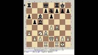 Radovanovic Dusan vs Pantsulaia Levan  European Blitz Chess 2024 Skopje Macedonia [upl. by Ahsei]