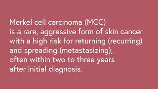 Whats That  Merkel Cell Carcinoma [upl. by Steward]