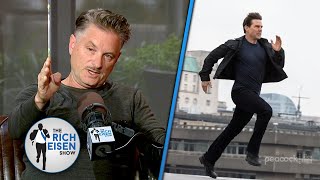 Shea Whigham Vows to Clock a Tom Cruise 40Yard Dash While Shooting ‘MI8’  The Rich Eisen Show [upl. by Orihakat]