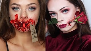 TERRIFYING HALLOWEEN MAKEUP TUTORIALS 2018 [upl. by Hokanson]