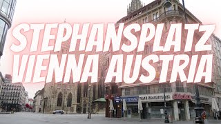 STEPHANSPLATZ VIENNA AUSTRIA [upl. by Novhaj]