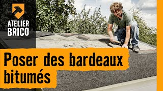 Atelier brico HORNBACH  Poser des bardeaux bitumés [upl. by Durrett491]