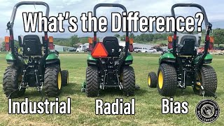 Differences in Bias Radial and Industrial Tires [upl. by Hesky]