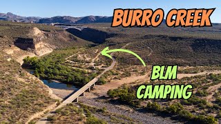 Burro Creek BLM Camping amp Recreational area [upl. by Terrilyn]