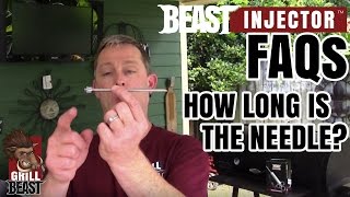 Beast Injector FAQs  The Beast Injectors Needle Diameter and Length [upl. by Gerick]