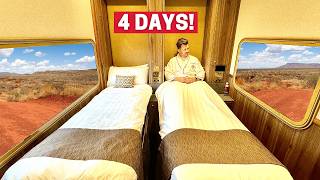 First Class Sleeper Train Across Australia  The Ghan [upl. by Normac]