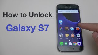 How To Unlock Samsung Galaxy S7 [upl. by Ilac]