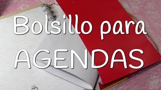 Bolsillo para agendas y cuadernos [upl. by Hussar981]