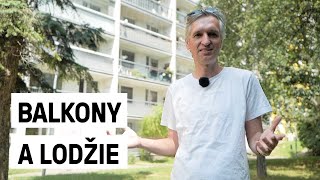 Problémy sídliště 36 Zakryté a zamřížované lodžie které slouží jako skladiště [upl. by Wainwright]