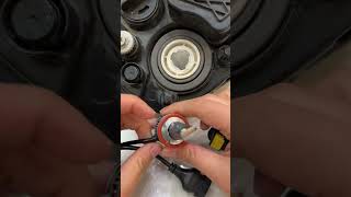 How to install the led headlight bulb model 900590069012 [upl. by Gastineau]