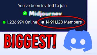 What Is The BIGGEST Server On Discord ANSWERED [upl. by Akinaj243]