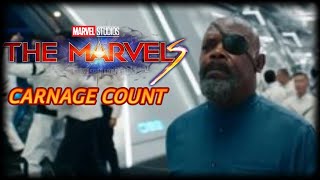 The Marvels Carnage Count [upl. by Rimas]