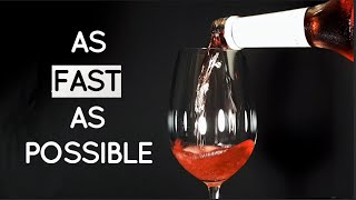 Wine Time Lapse as fast as possible  YouTube shorts [upl. by Araeit]