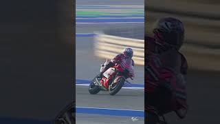 Bastianini gets frustrated with Lecuona after a close call in Q1 💢  2023 QatarGP [upl. by Sofko]