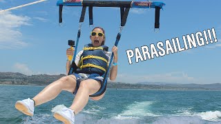 First Time Parasailing [upl. by Nossah]