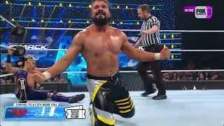 Andrade Vs Carmelo Hayes  WWE SmackDown 13 de Septiembre 2024 Español [upl. by Kendyl]