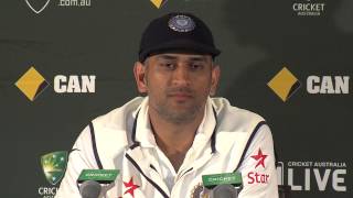 MS Dhoni the final press conference [upl. by Lletnwahs]