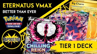 Eternatus VMAX Deck Is So Much Better With Galarian Moltres V Pokemon TCG [upl. by Nalliuq]