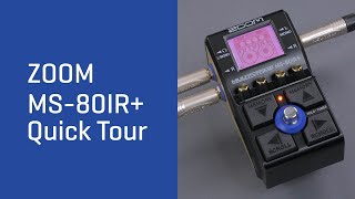 ZOOM MS80IR Quick Tour [upl. by Aicittel]