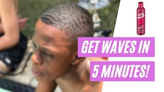 Easy Waves Tutorial In 4 Minutes [upl. by Carce445]