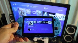 How to Setup Remote Play on PS Vita PLAY PS4 GAMES ON PS VITA EASY METHOD [upl. by Ecinehs]