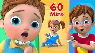 The Boo Boo Song  More Baby Nursery Rhymes amp Kids Songs  60 mins  Beep Beep [upl. by Yenots]