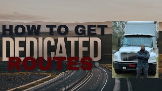 Box Truck Owner Operator How I Got a Dedicated Route with My Box Truck [upl. by Tierza210]