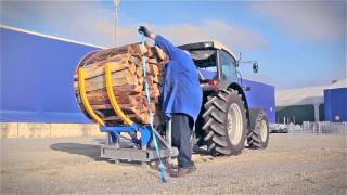 Binderberger Anbaubündler  Firewood Bundling Machine [upl. by Hpeosj350]